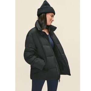 NWOT Black Classic Recycled Puffer